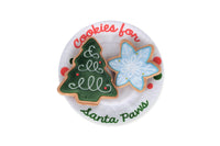 Merry Woofmas Christmas Eve Cookies Plush Squeaky Holiday Dog Toy Set - 3 Pc