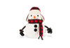 Home for the Holidays Blizzard Buddy Christmas Snowman Plush Squeak Dog Toy