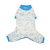 Pooch Outfitters dog apparel XXS Milo Blue Cozy Sleep Dog Pajamas