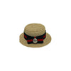 AE-GOUGOU Hats Grrrci Panama with Charm Pet Hat