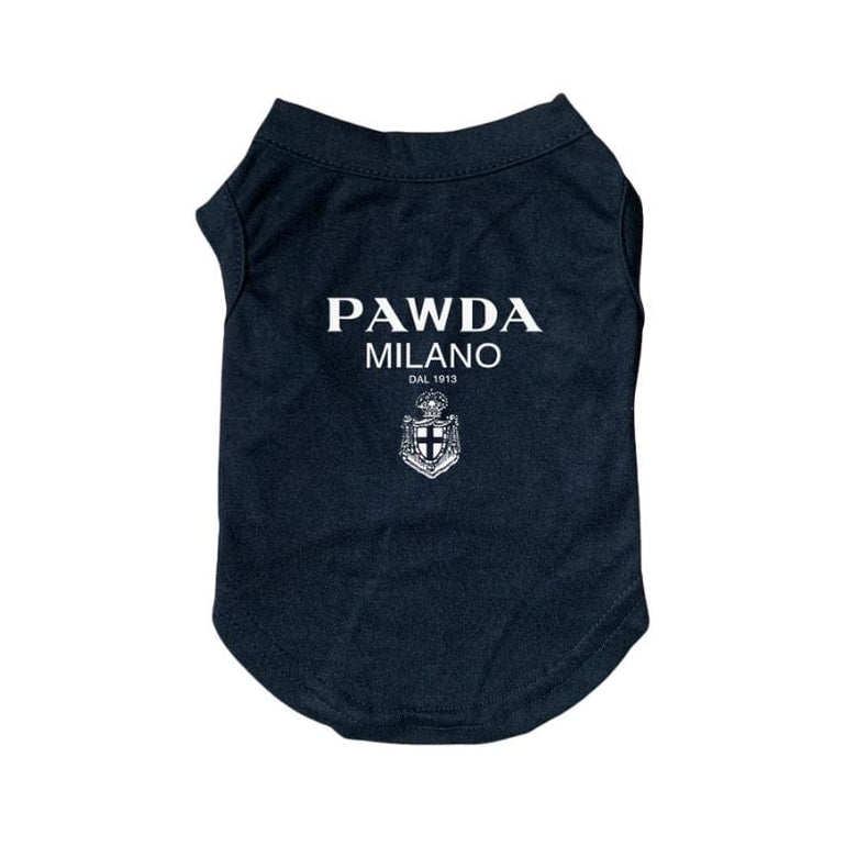 AE-HPS Tee's XS Pawda Italy Blk Pet Tee