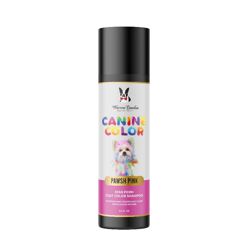 Warren London Spa Product Pink Canine Color Semi Perm Coat Color Shampoo for Dogs