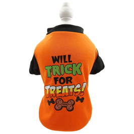 AE-FALALAPETSLIFE dog apparel XS Trick for Treats Halloween Pet Tee