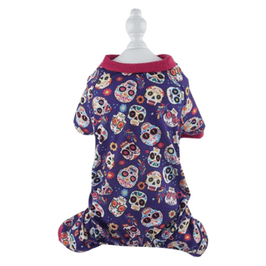 AE-FANTASYH&G dog apparel S Halloween Skull Dog Jumper