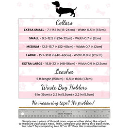 PoisePup Collars-Leashes Dog Waste Bag Holder - Ocean Vibes Blue
