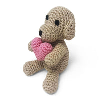 DogoPet.com Crochet Toys Puppy Heart Crochet Toy