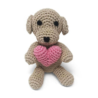 DogoPet.com Crochet Toys Puppy Heart Crochet Toy