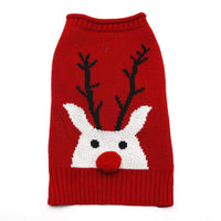 DogoPet.com Sweater Red Nose Reindeer Sweater