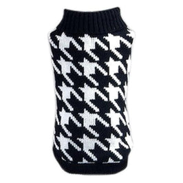 Parisian Pet® Dog Apparel LG Houndstooth Dog Sweater - Only Available in Size LG