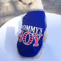 AE-HPS Tee's Mommy's Boy Blue / Red Dog T-Shirt