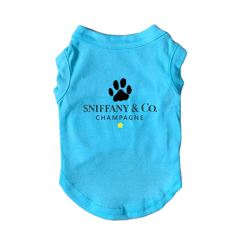 AE-HPS Tee's XS Sniffany & Co Champagne Pet Tee