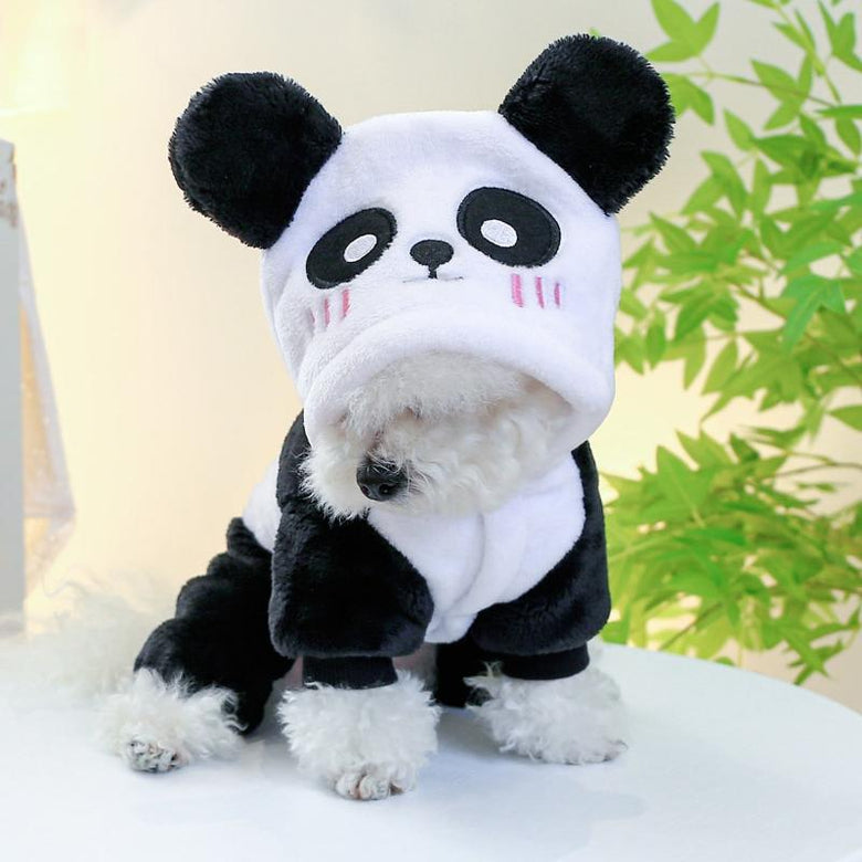 AE-PETCIRCLE dog apparel Panda Pet Costume