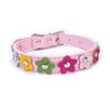 AE-SHOP1102 COLLARS LtPk / XS Beautiful Spring Flowers Dog Collars - Multiple Colors