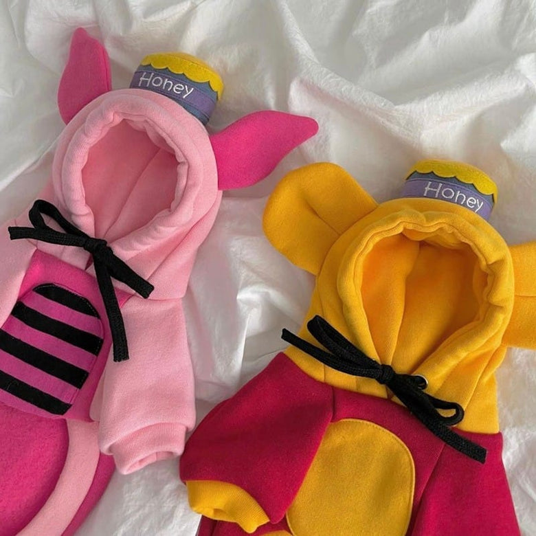 AE-SWAGPET dog apparel Pooh Dog Costume