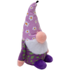 Daisy the Gnome Purple Plush Squeaky Dog Toy - 10"