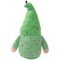 Meadow the Gnome Green Plush Squeaky Dog Toy - 10"