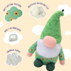 Meadow the Gnome Green Plush Squeaky Dog Toy - 10"