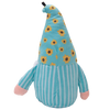 Sunny the Gnome Blue Plush Squeaky Dog Toy - 10"