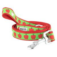The Worthy Dog Collars-Leashes SM Apples Dog Leash