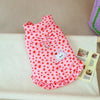 AE-JH HOME Jackets-Coats M Sweet Hearts Bow Pink Dog Coat