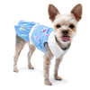 Summer Beach Blue with Colorful Sailboats Dog Dress