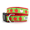 The Worthy Dog Collars XS Apples Dog Collar