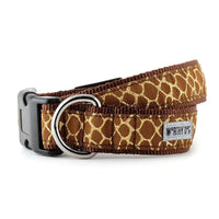 The Worthy Dog Collars XS Giraffe Print Dog Collar