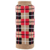 The Worthy Dog Sweaters XXS Oxford Tan Plaid Roll Neck Pet Sweater