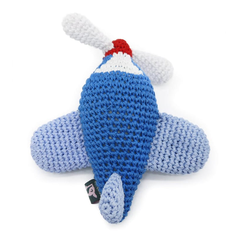 DogoPet.com Crochet Toys Airplane Crochet Toy