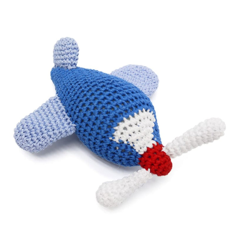 DogoPet.com Crochet Toys Airplane Crochet Toy