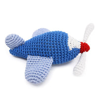 DogoPet.com Crochet Toys Airplane Crochet Toy