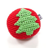 DogoPet.com Crochet Toys Christmas Tree Ball Crochet Toy