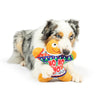 Christmas Ugly Sweater G-Man Plush Squeaky Holiday Dog Toy - 2 Sizes