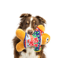 Christmas Ugly Sweater G-Man Plush Squeaky Holiday Dog Toy - 2 Sizes