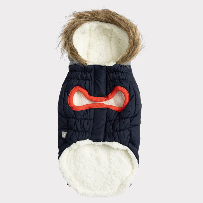 GF Pet Jackets XXS Winter Sailor Navy Dog Parka - Only Available in Size 2XS