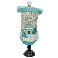 luna blue Hoodies S Woofany & Co. Cup of Love Pet Hoodie