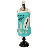 luna blue Tee's SM Woofany & Co. Splash Surfboard Dog Tank