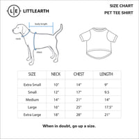 GA Bulldogs Black Lightweight Stretchy Pet T-Shirt