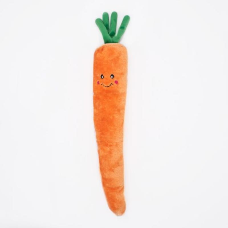 Zippypaws dog toys Jigglerz Carrot Dog Toy