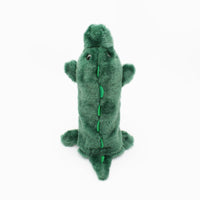 Bottle Crusherz Alligator Plush Squeaky Dog Toy