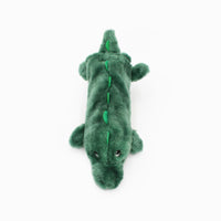 Bottle Crusherz Alligator Plush Squeaky Dog Toy