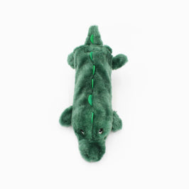 Bottle Crusherz Alligator Plush Squeaky Dog Toy