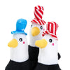 Eagles Miniz Patriotic Americana Plush Squeaky Dog Toy Set - 3 Pc