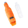 Happy Hour Crusherz Perritos Orange Mandarin Bottle Plush Squeaky Dog Toy