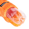 Happy Hour Crusherz Perritos Orange Mandarin Bottle Plush Squeaky Dog Toy