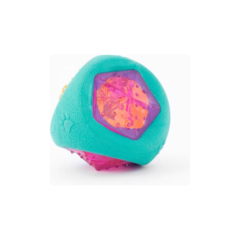 ZippyPaws dog toys Tuff LED Light Up Ball Dog Toy