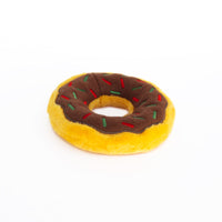 Gingerbread Donutz Christmas Holiday Plush Squeaky Dog Toy