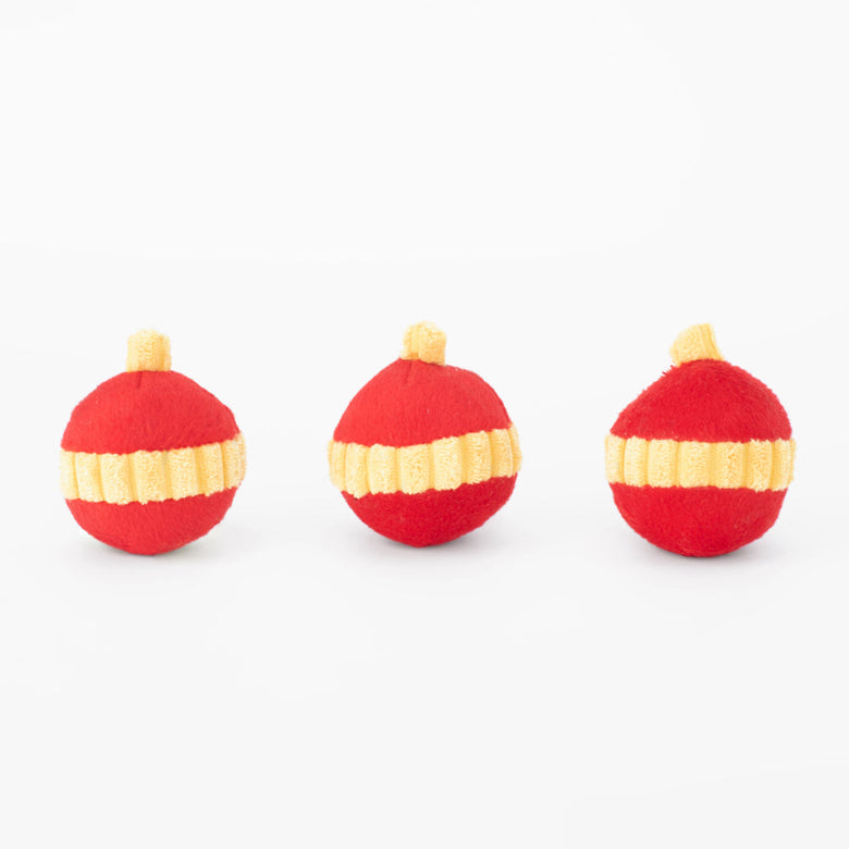 Holiday Burrow Interactive Christmas Tree Dog Toy Set - 4 Pc