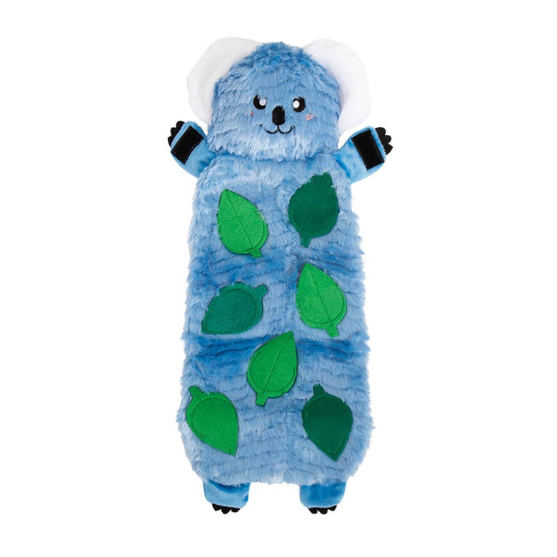 Snufflerz Blankets Blue Koala Interactive Plush Squeaky Dog Toy