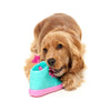 FuzzYard dog toys Fresh Kicks N' Licks Teal and Pink Chew Dog Toy